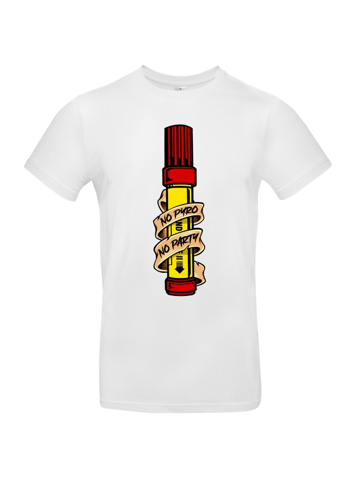 Ultras No Pyro No Party Flare T-Shirt | grobejungs.de