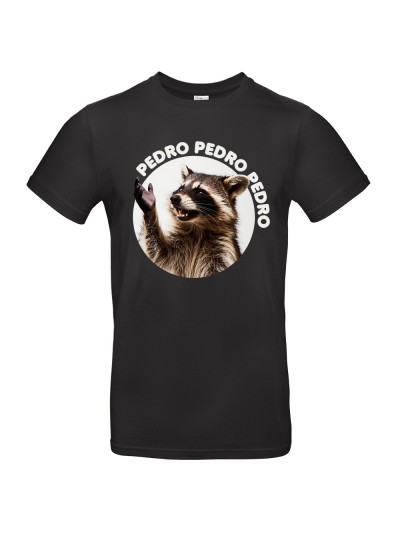 Pedro Raccoon Meme T-Shirt | grobejungs.de
