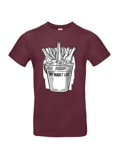 My Bucket List Men's Beer T-Shirt | grobejungs.de