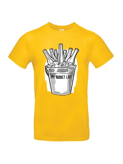 My Bucket List Men's Beer T-Shirt | grobejungs.de