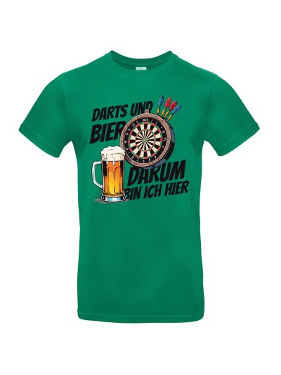 Darts & Bier Men's Darts T-Shirt | grobejungs.de