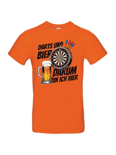 Darts & Bier Men's Darts T-Shirt | grobejungs.de