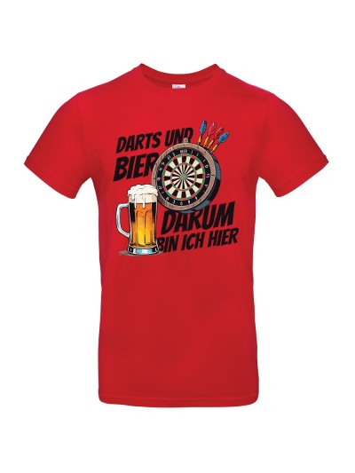 Darts & Bier Men's Darts T-Shirt | grobejungs.de