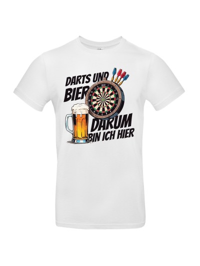 Darts & Bier Men's Darts T-Shirt | grobejungs.de