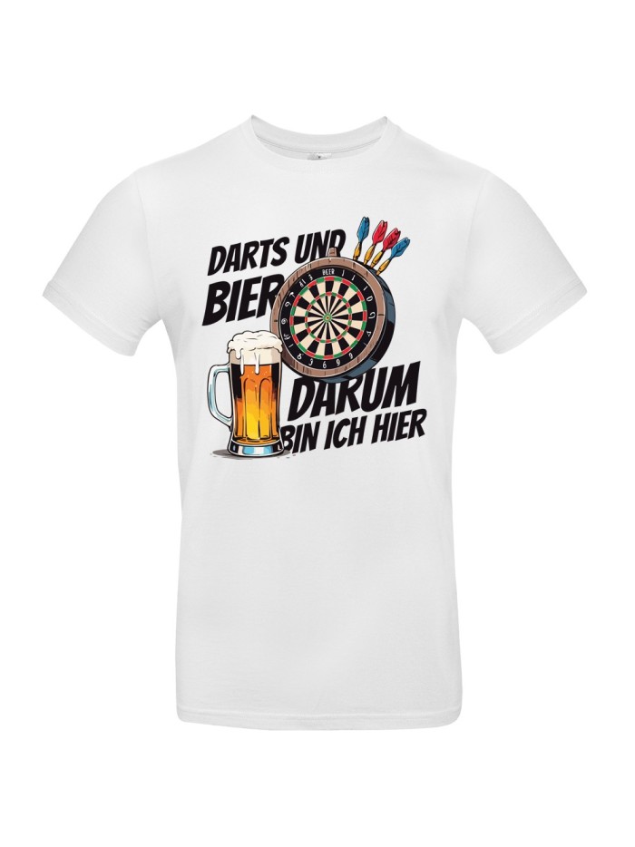 Darts & Bier Men's Darts T-Shirt | grobejungs.de