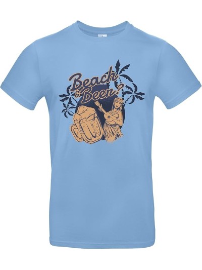 Beach & Beer Men's T-Shirt | grobejungs.de