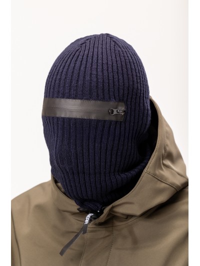 PGwear Navy Beanie with Zip Eye Slit | grobejungs.de