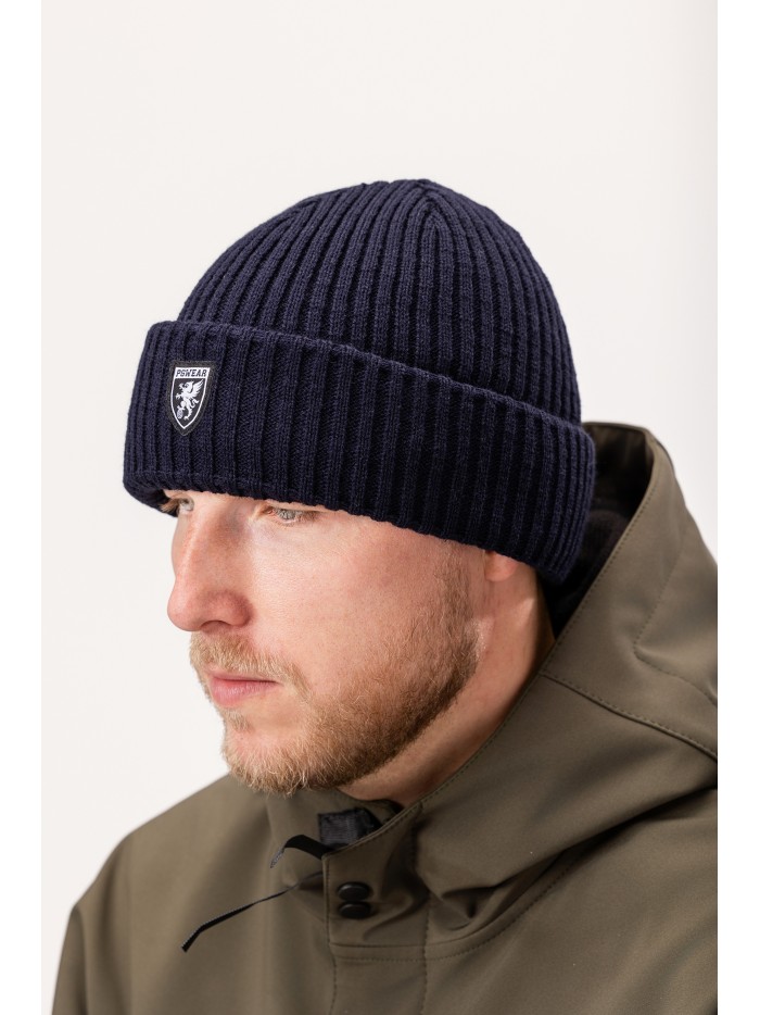 PGwear Navy Beanie with Zip Eye Slit | grobejungs.de