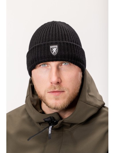 PGwear Action Heavy Knit Beanie in Black | grobejungs.de