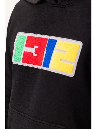 PGwear Applique Full Face Hoodie, Black | grobejungs.de