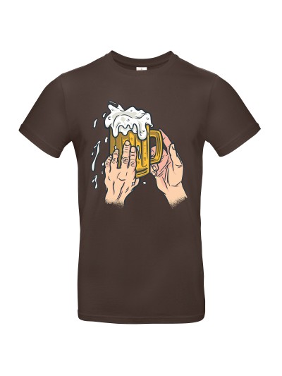 Bier Streicheln Men's Tankard T-Shirt | grobejungs.de