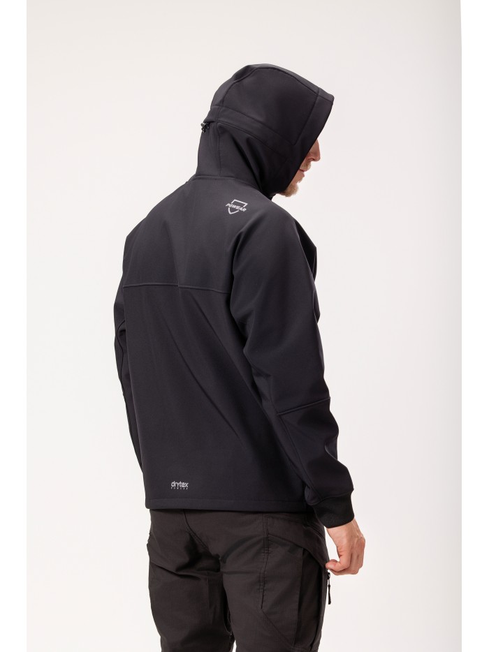 PGwear Struggle Softshell Jacket Black | grobejungs.de