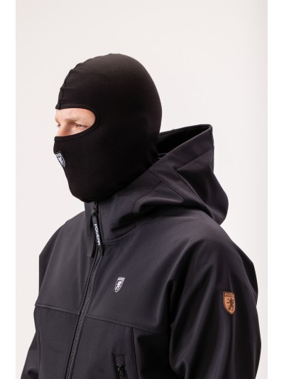 Full Face Softshelljacke Struggle Schwarz