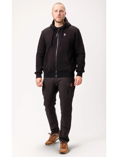 Packable Zip Hoodie Soody Schwarz Packable Zip Hoodie Soody Schwarz
