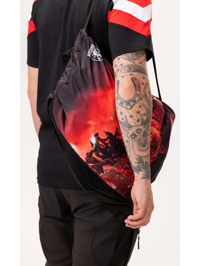 Full Face Zip Hoodie mit Sturmhaube Soody Schwarz