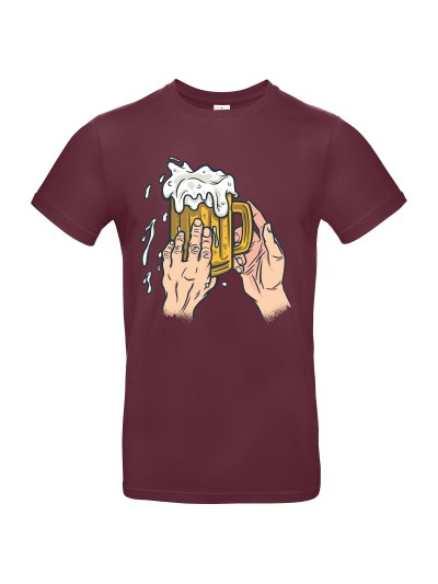 Bier Streicheln Men's Tankard T-Shirt | grobejungs.de