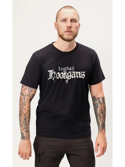 PGwear Football Hooligans T-Shirt, Black | grobejungs.de