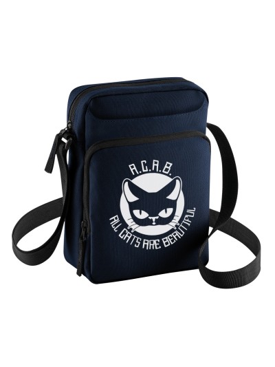All Cats are beautiful ACAB Cross Body Bag