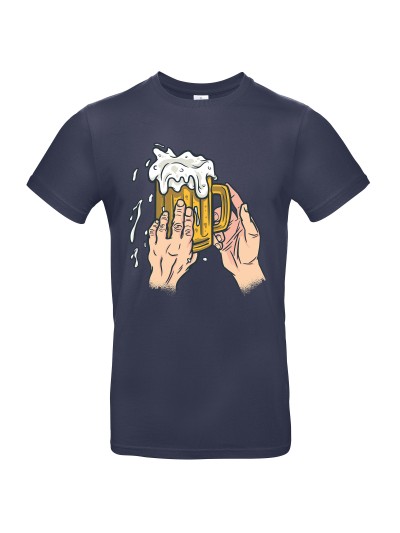 Bier Streicheln Men's Tankard T-Shirt | grobejungs.de