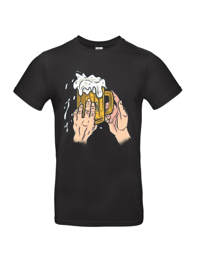 Bier Streicheln Men's Tankard T-Shirt | grobejungs.de