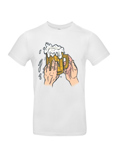Bier Streicheln Men's Tankard T-Shirt | grobejungs.de