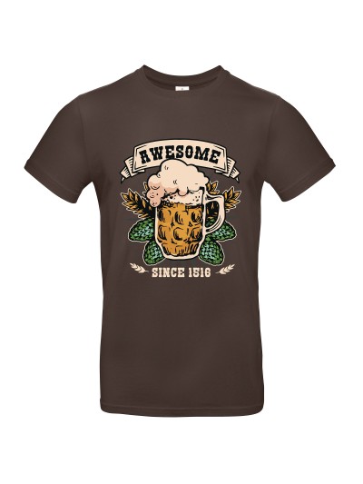 Awesome Since 1516 Men's Beer Shirt | grobejungs.de