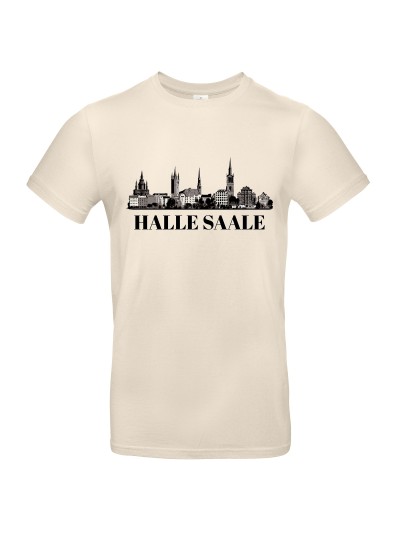 Halle Saale Skyline Men's City T-Shirt | grobejungs.de