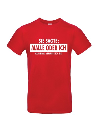 Malle oder ich Men's T-Shirt | grobejungs.de