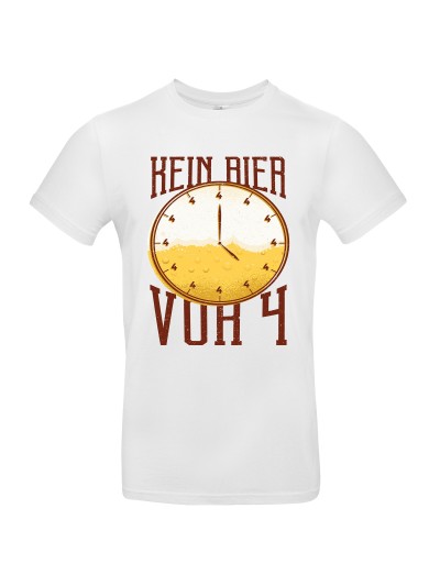 Kein Bier vor Vier Men's T-Shirt | grobejungs.de