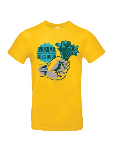 Kresse halten Men's T-Shirt, Cress Print | grobejungs.de