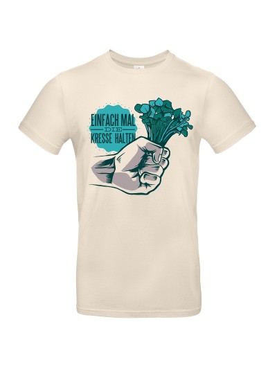 Kresse halten Men's T-Shirt, Cress Print | grobejungs.de