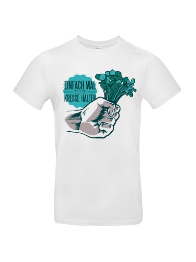 Kresse halten Men's T-Shirt, Cress Print | grobejungs.de