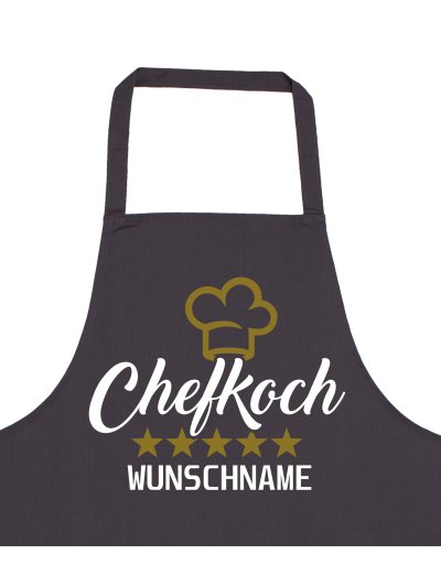 Personalisiert Chefkoch Grillschürze
