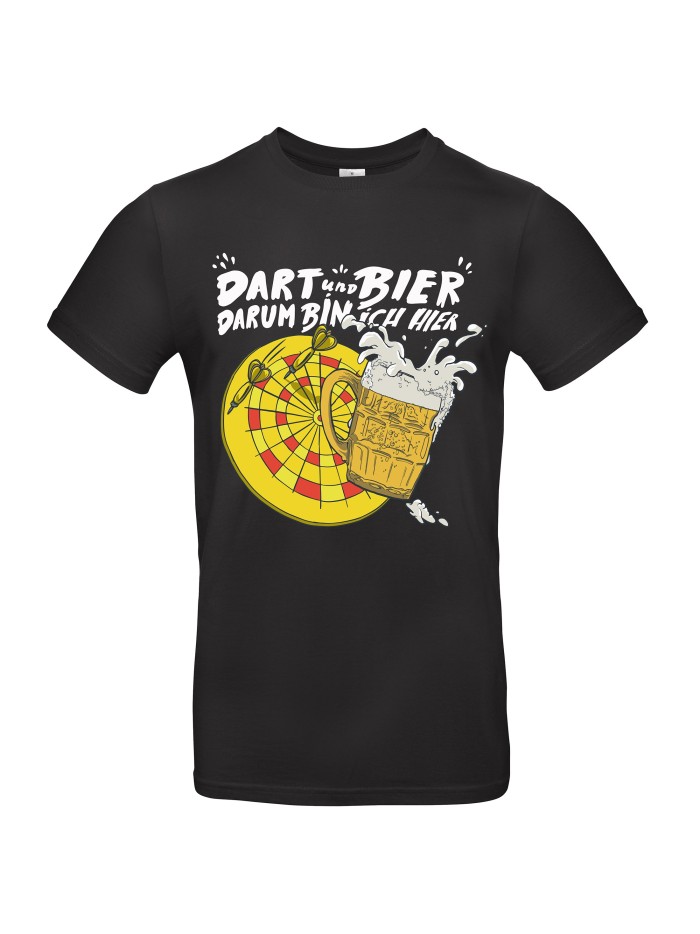 Dart und Bier Men's T-Shirt | grobejungs.de