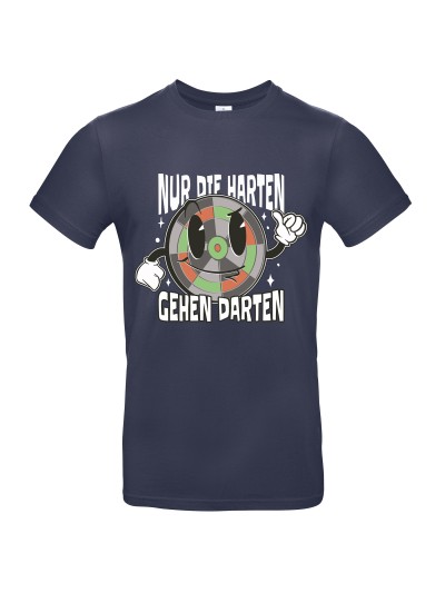 Nur die Harten gehen Darten Men's T-Shirt | grobejungs.de