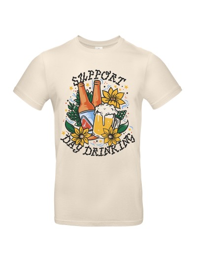 Support Day Drinking Men's T-Shirt | grobejungs.de