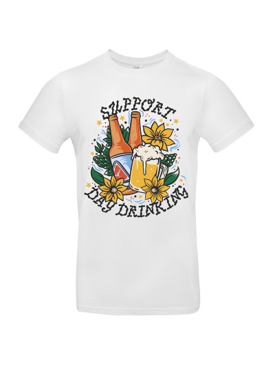 Support Day Drinking Men's T-Shirt | grobejungs.de
