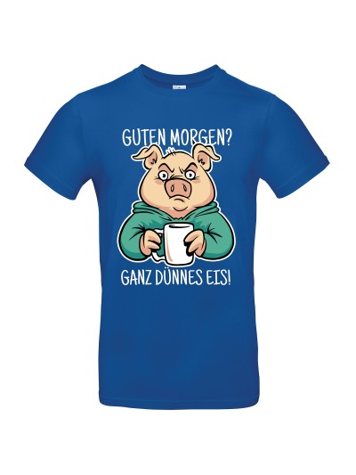 Guten Morgen Ganz dünnes Eis Men's T-Shirt | grobejungs.de