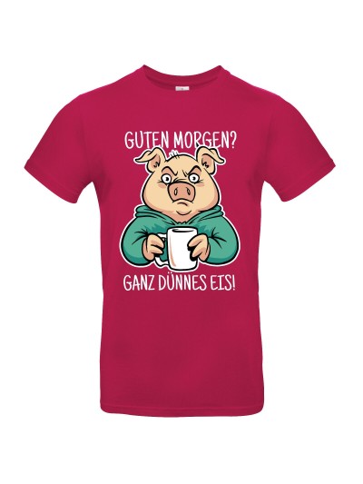 Guten Morgen Ganz dünnes Eis Men's T-Shirt | grobejungs.de