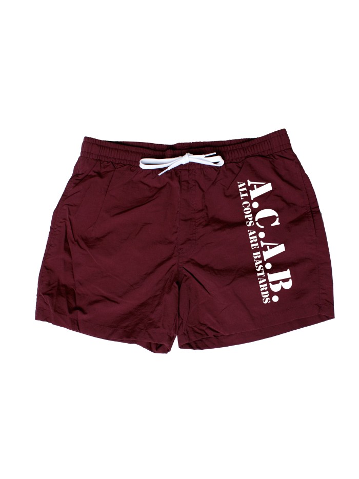 Badehose Swim Shorts ACAB Stencil | grobejungs.de Badehose Swim Shorts ACAB Stencil | grobejungs.de