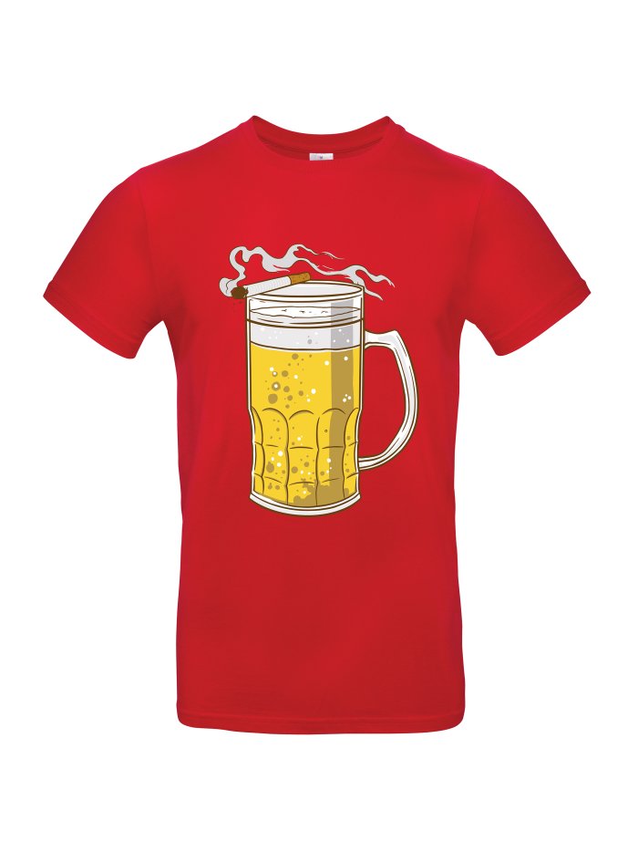 Beer And Cigarette T-Shirt