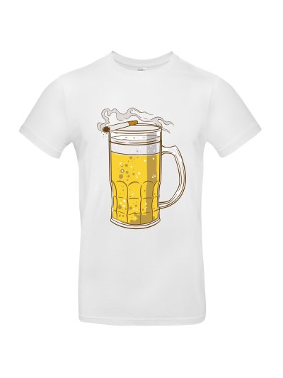 Beer And Cigarette T-Shirt