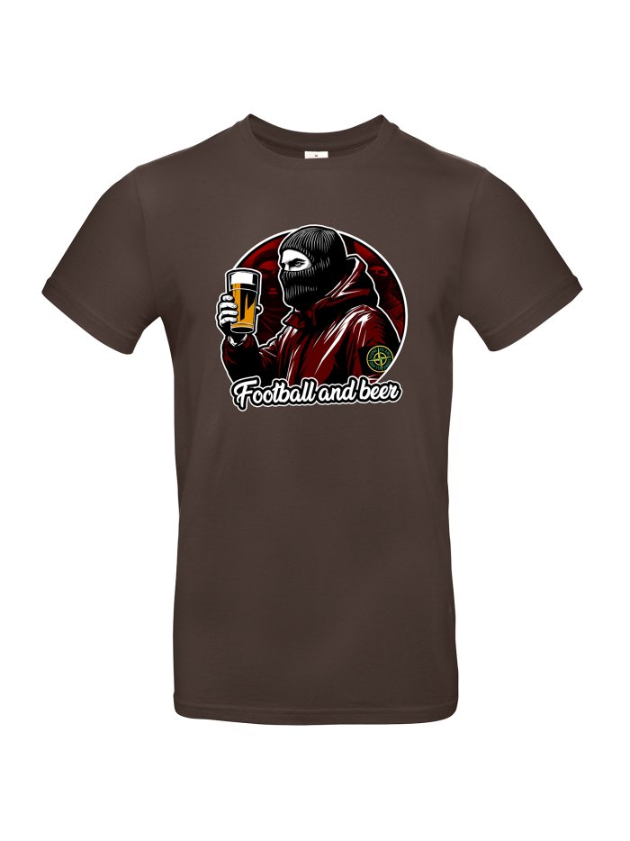 Balaclava Football & Beer T-Shirt