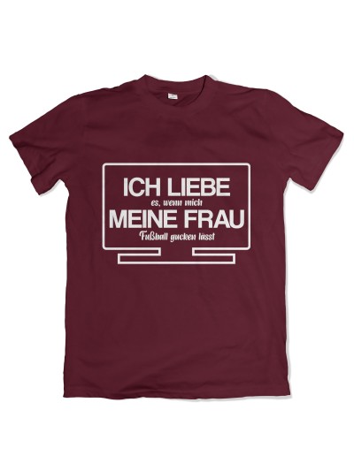 Ich liebe meine Frau Men's T-Shirt | grobejungs.de