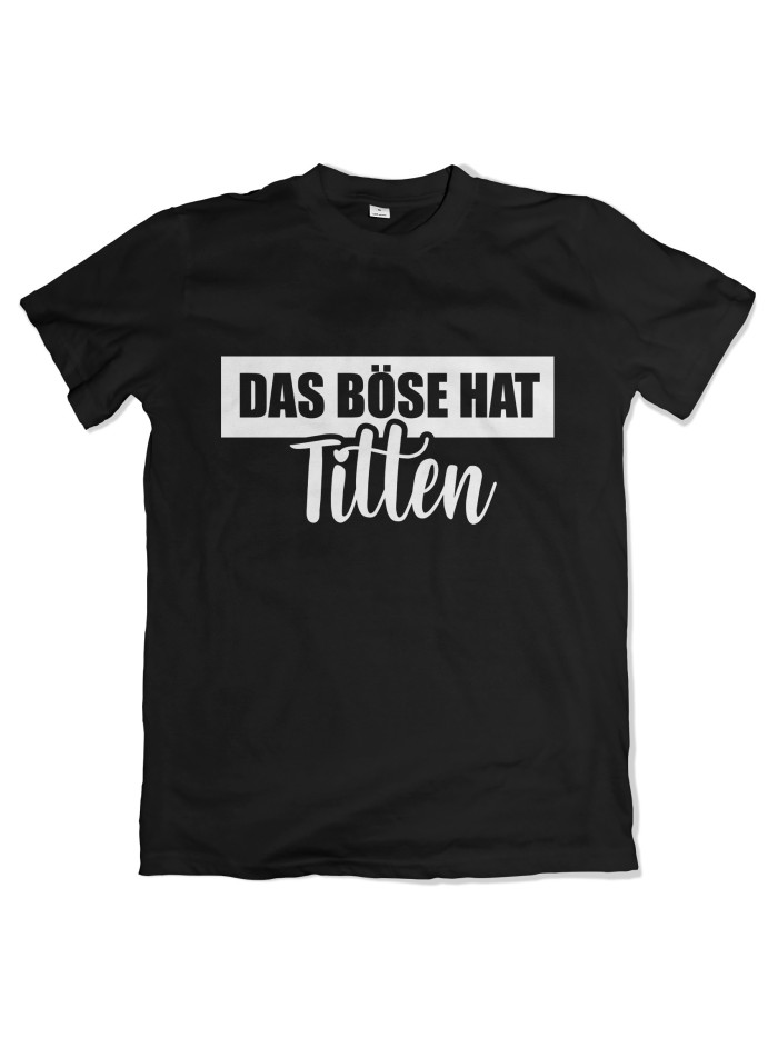 Das Böse hat Titten Men's T-Shirt | grobejungs.de