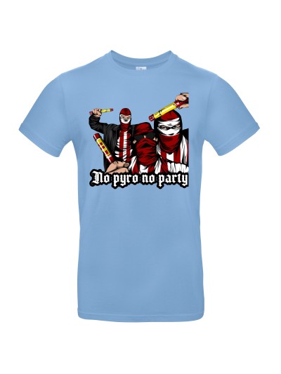 No Pyro No Party Ultras Men's T-Shirt | grobejungs.de