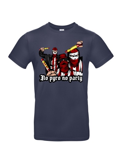 No Pyro No Party Ultras Men's T-Shirt | grobejungs.de