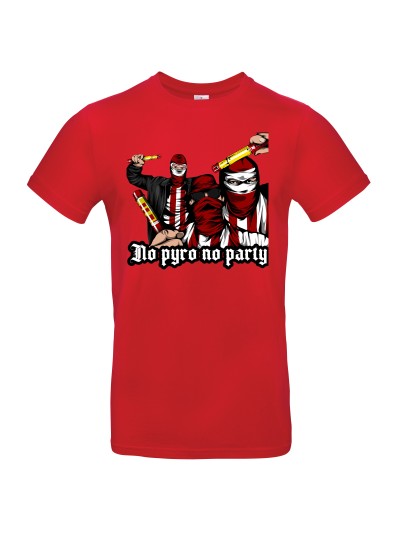 No Pyro No Party Ultras Men's T-Shirt | grobejungs.de