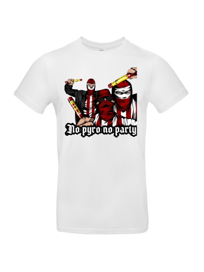 No Pyro No Party Ultras Men's T-Shirt | grobejungs.de