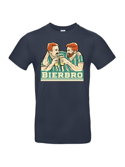 Bierbro Men's T-Shirt, Retro Poster Print | grobejungs.de